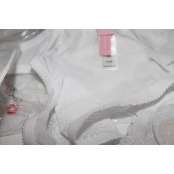 Comfort Choie 42B White Cotton Bra Front Close Soft Cup - Picture 5 of 7